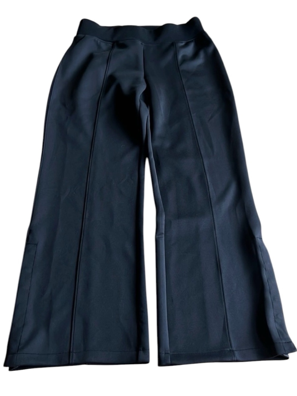 Betsey Johnson Black Performance Track Pants -Sz M EUC